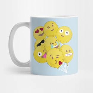 Emoji balloons Mug